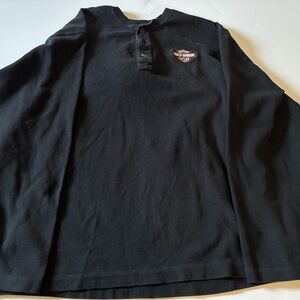 Harley-Davidson Black Long Sleeve Shirt